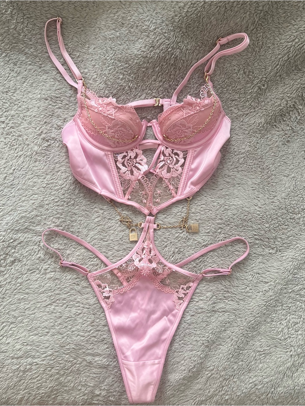 Honey Birdette Jules Blush Bodysuit